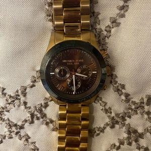 Gold Michael Kors watch